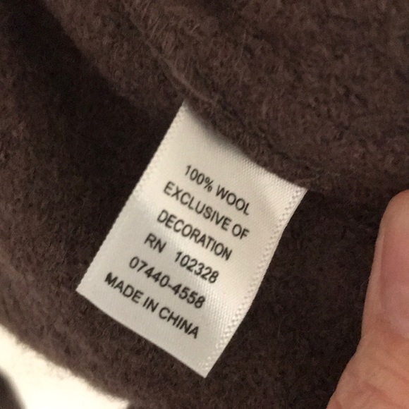 NWT! Christopher & Banks 💯 % wool girls coat - Picture 6 of 6